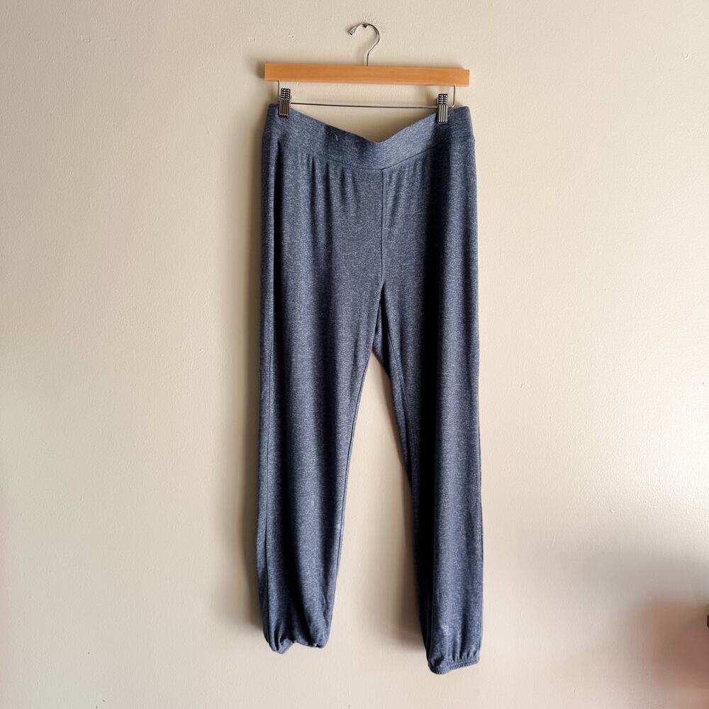UGG Blue Heather Leisure Jogger Pants Large Loungewear Chill Comfort
